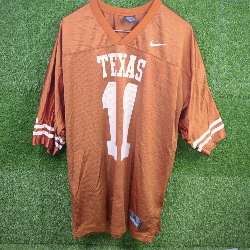 Texas Longhorns Nike Dri-FIT College Jersey - #11 - Men's Size XL